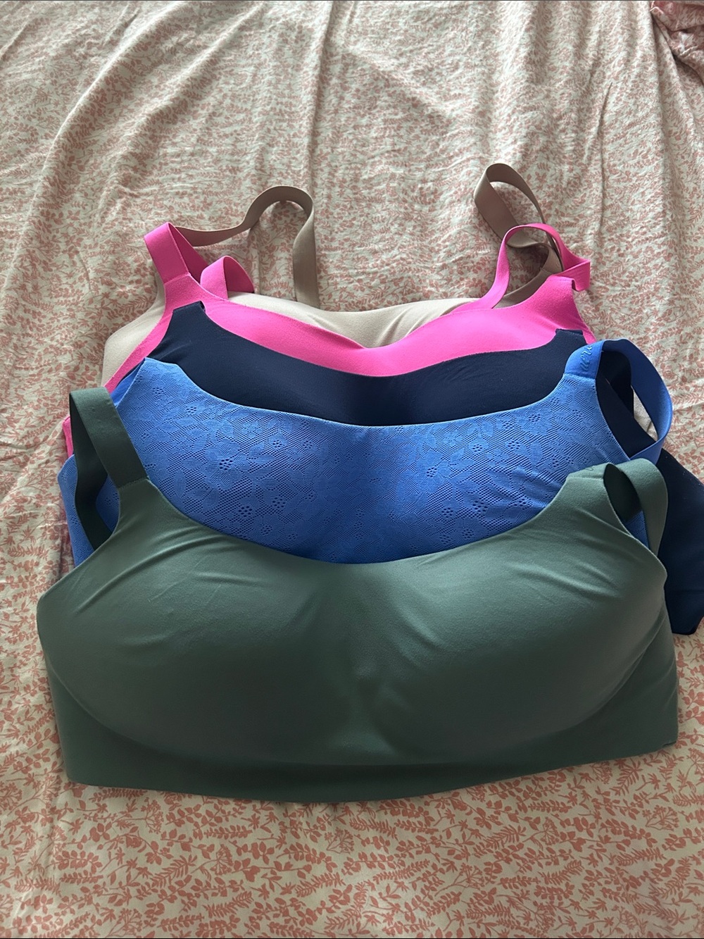 AERIE SMOOTHEZ SEAMLESS WIRELESS BRALETTE LOT OF 5 XL